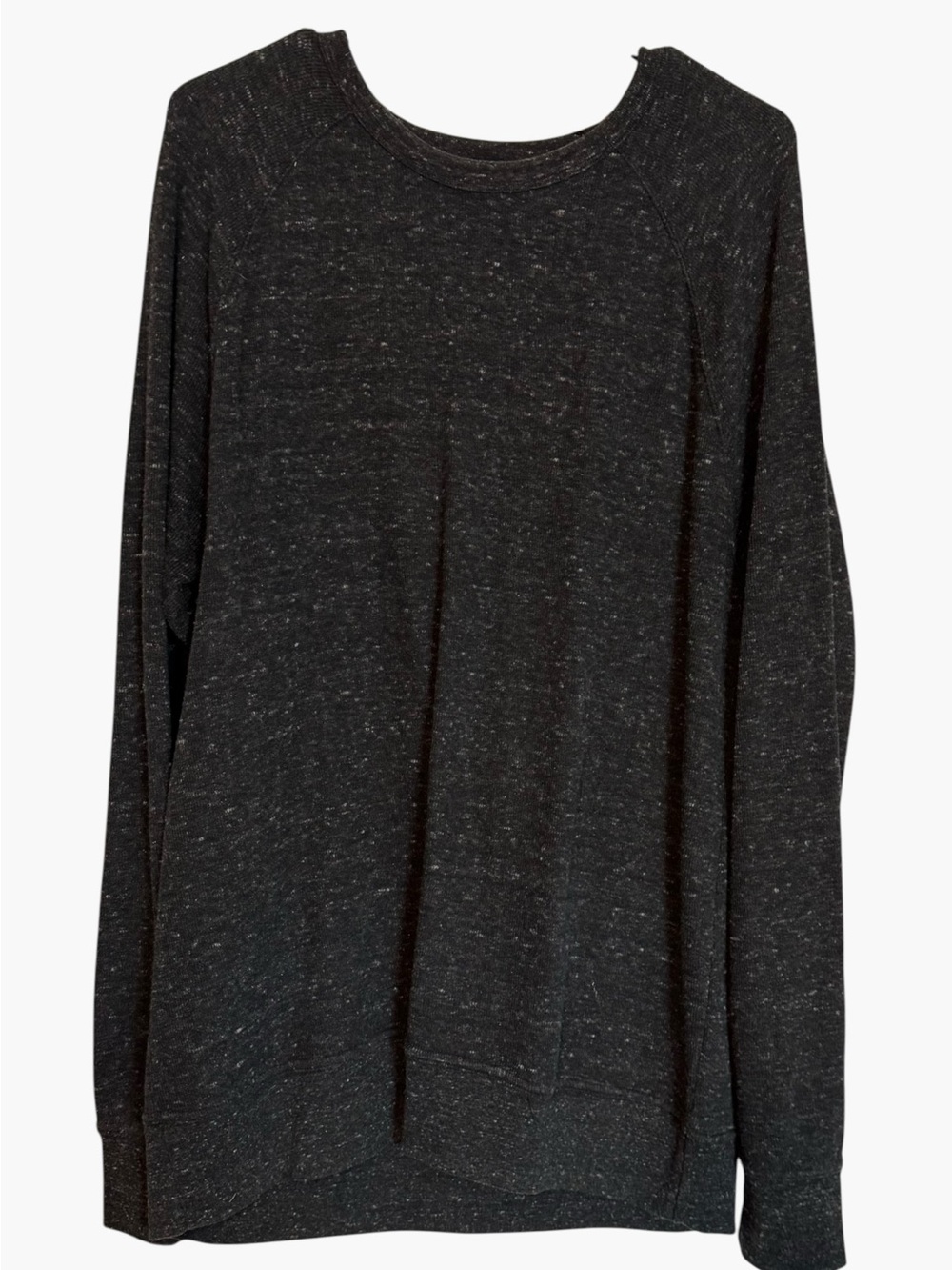 Goodfellow & Co Dark Charcoal Crewneck Long Sleeve Shirt